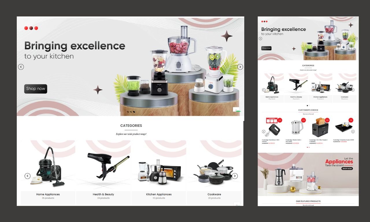 Shopify Ecommerce Website